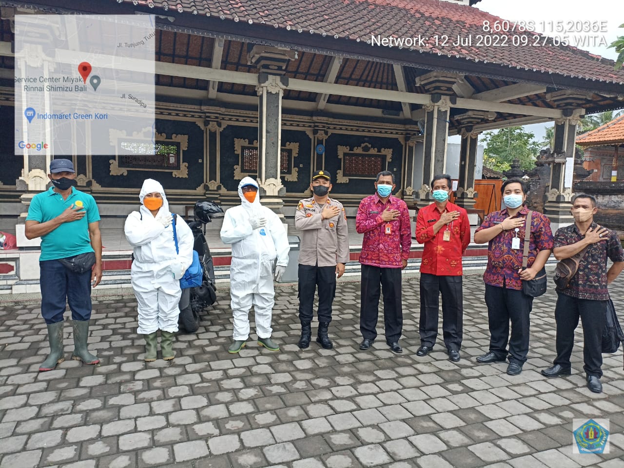 Vaksinasi PMK dan Spraying di Kota Denpasar