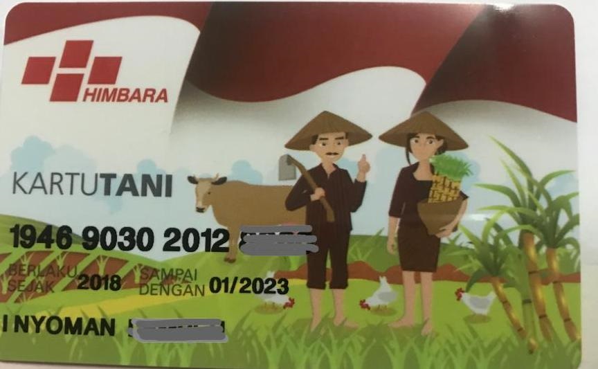 85 persen Petani Denpasar sudah memiliki Kartu Tani